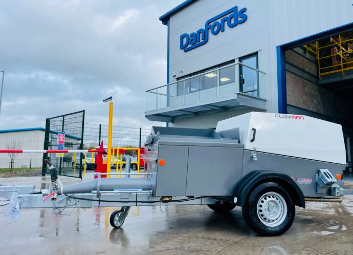 New Flowman D3 Hatz Stage V Liquid Screed Pump — Danfords